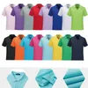 Unisex Teamwear Men's T-Shirts Casual Polo Tees Short Sleeve Women Slim Fit Solid Turn-down Collar Activities Blank Tees Group Plain Tee