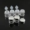 5g loose powder jar with 1/3/12holes 5g, 5ml nail powder bottle with sifter, colver nail glitter powder container F2124