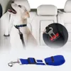 Fixação Cat banda Pet Car Cinto de Segurança Adjustable Walking Corda cão seguro Viajando Correndo Pet Belt