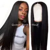 Perucas de renda calor ristant longa seda reta perucas dianteiras de renda sintética para mulheres negras linha fina natural cabelo humano parte profunda 150% densidade perucas 24 polegadas