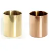 400ml Brass Gold Vase Stainless Steel Cylinder Pen Holder for Desk Organizers Stand Multi Use Pencil Pot Holder Cup contain RRA2060