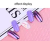 NA005 Nial art Polvere a specchio cromata Nail art Glitter Camaleonte Pigmento in polvere Punte per unghie per manicure Accessori decorativi Polvere di smalto gel