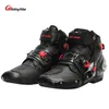 Motorfiets Laarzen Biker Waterdichte Snelheid Motocross Racing Schoenen Mannen / Vrouwen Beschermende Motorrijden Botas Moto Zacht Antislip