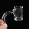 Hookahs fully weld 25mm Artwork Quartz Banger Joint Nail with Thick Beveled Artist Art Cold Work Heady for Smoking glass bongs