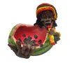 Nytt europeiskt individuellt hantverk av Jamaica Watermelon Resin Ashtray