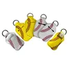 Copri bottiglia disinfettante per le mani da 30 ml Custodia per bottiglia in neoprene per disinfettante per le mani Donna Uomo Portachiavi Porta rossetto Baseball Girasole 500 pezzi