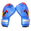 Enfants enfants gants de boxe dessin animé impression respirant doux Pu Sparring formation gants de boxe Kickboxing Pads8521872