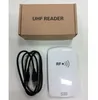 시뮬레이션 USB 고정 된 데스크탑 UHF RFID 리더기 Writer ISO18006C 유리 Gen 2 UHF 리더 SDK가있는 액세스 제어 추적 관리