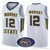 12 Ja Morant Murray State Racers University Camiseta de baloncesto de la NCAA 23 Jarrett Culver Kevin Texas Tech Red Raider Durant College Jerseys DDS