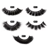 Colorful Box 3D Mink Lashes Natural False Eyelashes Handmade Thick Lashes Extension Eye Makeup Soft Fake Lashes Mink Eyelashes