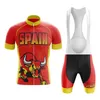 Maillot de cyclisme de l'équipe d'espagne, personnalisé, haut de course en montagne sur route, vêtements d'été max storm, 2020, 2344450