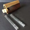 10CM Clear Glass One Hitter Classical Pipes Tobacco Smoking Rolling Paper Herb Cigarette Steamroller Pipe A2