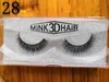 New arrival Real Siberian 3D Mink Strip False Eyelash Long Individual Eyelashes Mink Lashes dhl free shipping