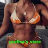Top Bikinis set One piece Sexy print high waist bikini with ruffles hollow special fabric youfine Dropping Accepted sports Training Designer