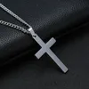 Hot Fashion Schmuck Herren Halskette Edelstahl Kreuz Anhänger Kette Halskette S585