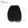 Braziliaanse Afro Kinky Curly Natural Black 3A 3B 3C 4A 4B 4C Virgin Hair onbewerkte menselijke haaruitbreidingen Clip in