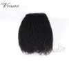 البرازيلي الأفرو Kinky Curly Natural أسود 3A 3B 3C 4A 4B 4C الشعر البكر