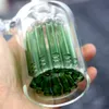 3 стиля стеклянного улова пепла для кальянов Bong 14 мм 18 мм 4,5 дюйма Mini Hick Pyrex Clear Bubbler Ashcatcher 45 90 градусов