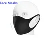 Zwart gezichtsmasker Cool comfortabel om herbruikbaar wasbaar gezicht masker mode ontwerp gezichtsmaskers voor kinderen volwassenen te dragen
