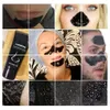 LANBENA siyah nokta Remover Burun Kara Maske Yüz Bakımı Çamur Akne Tedavisi Peel Off Gözenek Şerit Cilt Bakım Peel Oil Denetimi Maskesi