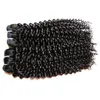 Capelli vergini ricci crespi brasiliani all'ingrosso 1Kg 10Pcs Fascio di estensione dei capelli umani non trattati Tessuto Cuticola allineata Capelli tagliati da un donatore