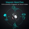 Soporte de teléfono Kits de reemplazo de placa de metal con adhesivo 3m para soporte de teléfono celular magnético Soporte de montaje para automóvil Accesorios 232U