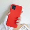 Hotselling multi-color flytande silikon tpu vattentäta telefonfall Anti-dirtyfor iphone 6 7 8 plus 11 12 pro xs max xr x