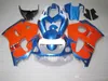 ZXMOTOR Hoge Kwaliteit Fairing Kit voor Suzuki GSXR600 GSXR750 SRAD 1996-2000 Blue White Red GSXR 600 750 96 97 98 99 00 Backings OI90