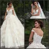 Abito da sposa vintage in Turchia con spalle scoperte Principessa Libano Illusion Gioiello Collo Appliques in pizzo Abito da sposa arabo Vestidos De Soiree