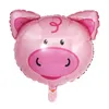 Ballons en aluminium d'animaux, décorations de fête d'anniversaire pour enfants, boules de poisson d'océan, jouets gonflables, réception-cadeau pour bébé, boules de fête d'animaux 8578418