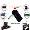 Fashion Real Stereo 3.5mm Streaming Bluetooth Audio Music Receiver Car Kit Stereo BT 3.0 Portable Adapter Auto Aux A2DP Handsfree Phone Mp3