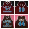 LMU Loyola Marymount Lions Üniversitesi 30 Bo Kimble 44 Hank Toplar Retro Basketbol Forması erkek Dikişli Özel Numara İsim Formaları