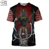 PLstar CosmosHorus Ancient Horus Egyptian God Eye of Egypt Pharaoh Anubis face 3dPrint T-shirt Men/Women Unisex Streetwear S-1 CY200515