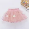 Faldas de tutú para niñas pequeñas, vestido de princesa de malla de cisne para niños, falda de tul de Ballet de verano, faldas de fiesta elegantes, ropa de baile, ropa de escenario AYP566