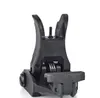 Free Shipping AR-15 Rapid Tactical Front And Rear Flip-up Back-up Sight Set For Picatinny Rail