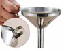 Hot 4 Inch 304 Stainless Steel Funnel With Detachable Strainer Kitchen Tools Funnels free shipping