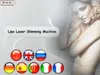 Hight power 160MW portable diode lipo laser cellulite reduction slimming body fat removal contouring spa beauty machine