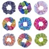 Chouchou Paillettes Cheveux Cravates Enfants Élastique Cheveux Anneau Filles Cheveux Queue De Cheval Titulaires Corde 20 Couleurs Bandes De Cheveux Femmes Cheveux Accessoires