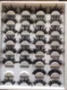 25mm longos cílios de vison 6D grandes cílios de vison cílios falsos 15 estilos 60 conjuntos DHL grátis