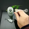 Pipe à fumer en verre eau narguilé nouvelle couronne filtre silencieux bouteille de fumée d'eau en verre