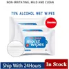 Disinfection Wipes Disposable Alcohol Disinfection Cotton Piece Baby Tableware Toy Disinfection Cotton Antiseptic Skin