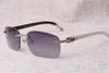 تنتج الشركات المصنعة ذات الجودة العالية نظارة شمسية بدون إطار ، 8200759 فريدة من نوعها نظارات مصمم الماس مختلط