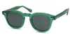 Мужчины поляризованные солнцезащитные очки Бренд Женщины Круглые Очки Очки Солнцезащитные Очки Поляризованные Серый Зеленый Линза Отким Отким Качественные Handmade Shades с Чеком