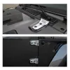 ABS Chrome Charnière De Porte 2 Portes Version Decoraion 12PCS Pour Jeep Wrangler JL 2018+ Factory Outlet Haute Quatlity Auto Accessoires Extérieurs