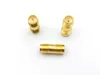 100st guld SMA Kvinna till RP SMA Kvinna Jack RF Connector Adapter Coupler