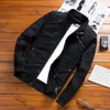Koreanische Slim Fit Freizeit Jacke Männer Kurze Bomber Lange Sleeve Zipper Frühling Männer Jacke Mode Jaqueta Masculino Outwear 50JK1