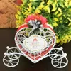 Fer romantique citrouille chariot mariage boîte à bonbons faveur de mariage cadeaux bébé douche mariage décoration JJB14384