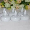 Şamandıra LED Tealight Su Geçirmez Alevsiz Mumlar Pil Kumandalı Su aktive Sensörü Mum Düğün Ev Dekorasyon