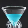 100ML Creative Octopus Cocktail Transparent Jellyfish Cup Juice Goblet Conical Wine Champagne Glass Y200107