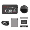 X5 Bil HUD Head Up Display Vehicle OBD2 Bil Speedometer Vindruta Projektor Körhastighet Larmspänning MPH KM / h Display